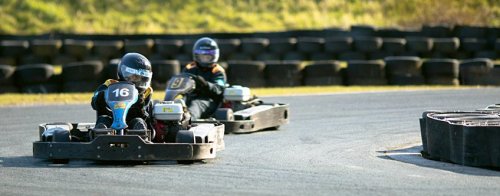 kids karting at Teesside